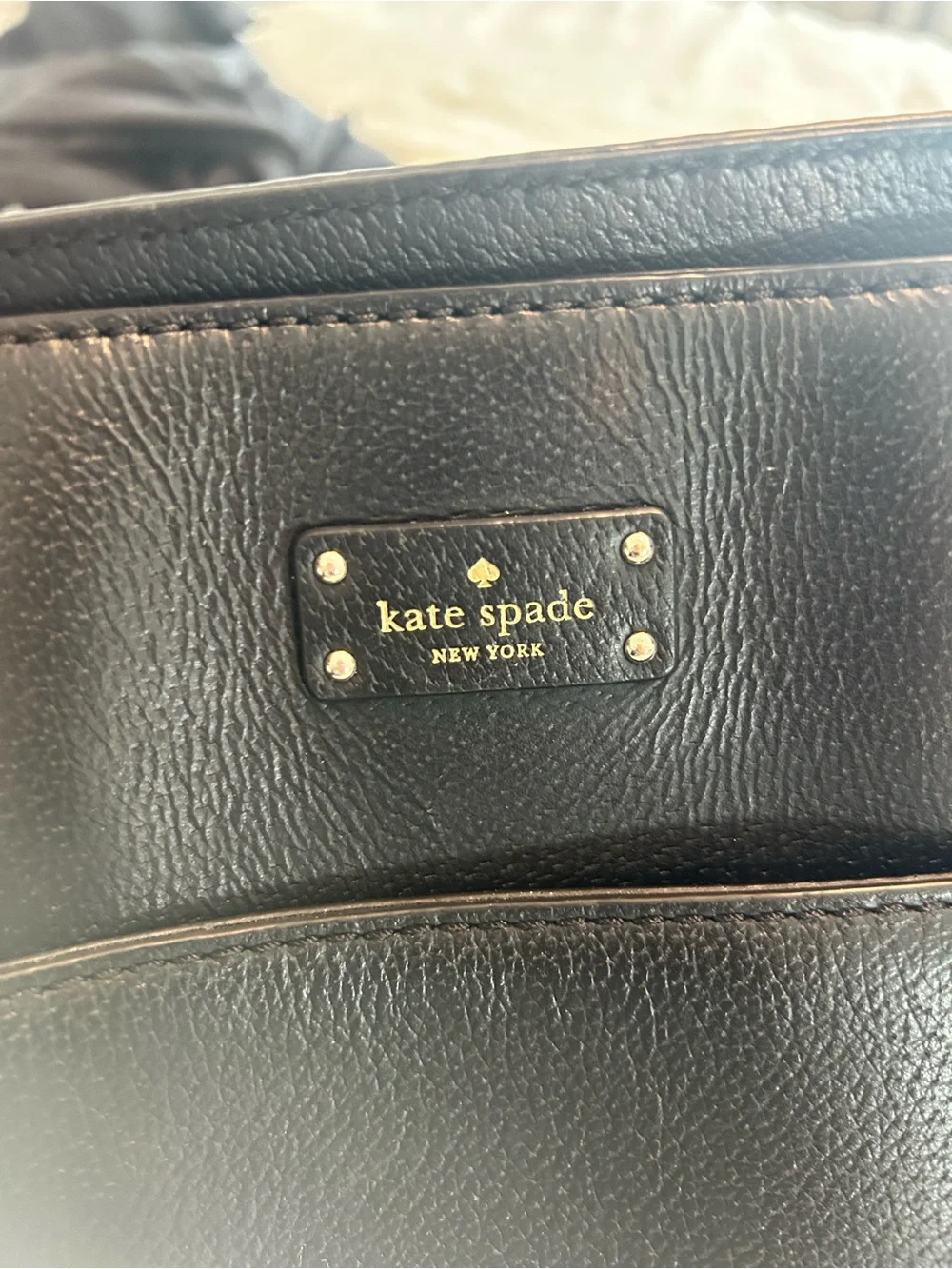 kate spade sleek black